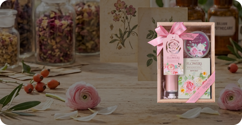 Accentra Blumenbad Geschenkset
