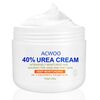ACWOO Urea Fußcreme 40%, Heel Balm lindert Juckreiz, Anti Hornhaut Intensiv-Creme und Erweichung der Haut, Foot Chap Cream für Trockene, Rissige Füße, Hände, Fersen, Ellbogen, 150g
