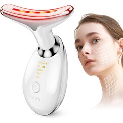 ANLAN Gesichtsmassagegerät – EMS, 3 Modi, 45 °C, Lifting & Hautstraffung für V-Shape Gesicht