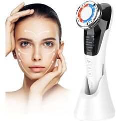 ANLAN 5-in-1 Gesichtsmassagegerät – Anti-Falten, EMS, Lichttherapie & Lifting