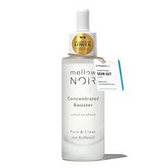 mellow NOIR Hyaluron Booster Serum – Vegan & Straffend | Gesicht & Augen | 90ml, Grösse: Assortimento di 96 pezzi