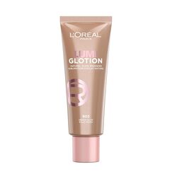 L’Oréal Paris Lumi Glotion – Flüssiger Highlighter für Gesicht & Körper, natürlicher Glow, Farbe: 903 Medium Glow