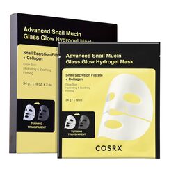 COSRX Snail Mucin Hydrogel Maske – 3er Pack für Feuchtigkeit & Glow