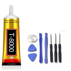 Handy-Display-Kleber wird mit Kofferraumzubehör, kristallklarem Kleber, Screen Adhesive Comes With Trunk Accessories, Crystal Clear Adhesive, Waterproof and Paintable Strong Flexible Craft, Suitab