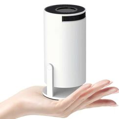 Tragbarer Beamer 4K, 1080P FHD Mini Beamer, kompatibel mit Android und Netflix, WiFi 6, BT 5.0, 180°-Drehung, Projektor mit automatischer Trapezkorrektur.