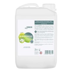 HAKA Glasreiniger Spray Nachfüller, 3L, Universal Glas & Flächen Reinigungsmittel, streifenfreier Glanz, gegen Fingerabdrücke, ohne Silikone & Mikroplastik, vegan, umweltfreundlich