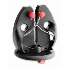 F. DICK Messerschärfer/Messerschleifer zum Durchziehen (spezielle Schärfstäbe, Standplatte mit Saugnapf, immer perfekter Winkel, manuelles einfaches Schärfen) Rapid Steel Action 9009200