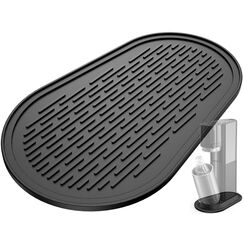 Aissom Exklusives Silikonmatte kompatibel mit SodaStream E-Duo und Duo, perfektes Abtropfmatte Silikon, rutschfest, Stabil, Tropfmatte, Zubehör für Sodastream (Für E-Duo/Duo)