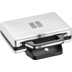 WMF Lono Sandwich Maker, Sandwichtoaster für 2 Standard- oder XXL-Toasts, Sandwichmaker, 2-stufige Höhenanpassung für mehr Füllung, edelstahl matt