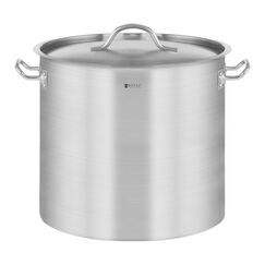 Royal Catering Kochtopf Induktion 25 L Ø 32 cm mit Deckel Edelstahl-Topf Induktionsherd-Topf Induktionskochtopf Edelstahltopf