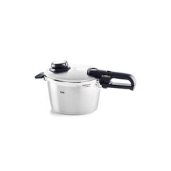 Fissler Vitavit Premium/Schnellkochtopf (4,5 L, Ø 22 cm) Edelstahl-Dampfkochtopf,4-Garstufen, inkl. Einsatz - Made in Germany, Induktion