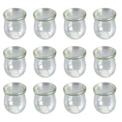 Weck - Glas in Mini-Tulpenform 220 ml - 12-teilig/1St