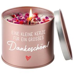 CadeauJoie Dankeschön Geschenke, Danke Geschenke für Frauen, 9OZ Lavendel Kerze Danke Geburtstag Geschenk für Mama Oma Freundin Lehrerin Erzieherin Abschiedsgeschenk Kollegin kollegen