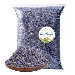 CoolCrafts Lavendelblüten 225g Lavendel Getrocknet Lavendel für Lavendelkissen, Seife, Duftsäckchen, Potpourri Duft