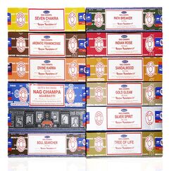 Satya Räucherstäbchen, 15 g, 12 Packungen