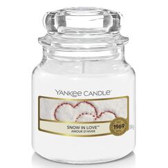 Yankee Candle Snow in Love, Kleine Kerze im Glas