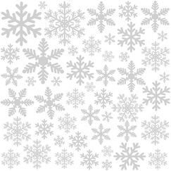 156 Weihnachten Fensterbilder, Schneeflocken Fensterdeko für Fensterscheiben, Wiederverwendbar Statisch Haftend PVC Aufkleber für Fenster Vitrine Türen Schaufenster Winter Schneeflocken Weihnachtsdeko