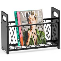 XINGDOZ Moderner Zeitungsständer Vielseitiger Zeitschriftensammler PraktischerZeitschriftenhalter Robust und Langlebig für Büro, Zuhause und Wohnzimmer