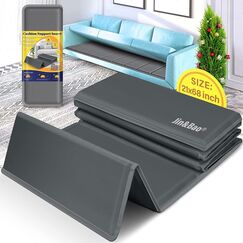 Jin&Bao Couchkissen Unterstützung für schlaffes Massivholz Sofakissen Unterstützung 53,3 cm - 171,4 cm für 3-Sitzer-Sofa - Couch-Unterstützung unter dem Kissen Brett 100% sparsam durchhängen