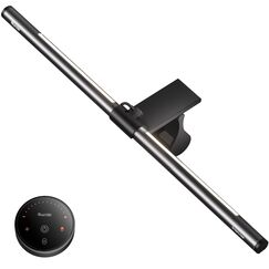 Quntis Curved Monitor Lampe 51cm mit Hintergrundbeleuchtung Fernbedienung, Monitor Light Bar mit Anti-Blaulicht, Bildschirmlampe dimmbar, PC Bürolampe Schreibtischlampe für Computer Home Office