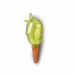 Scheurich 52886 0 Bördy XL, Waterreserve Wasserspender aus Kunststoff und Tonkegel, Green Pearl, 29 cm hoch, 0,6 l Vol.