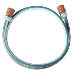 Gardena Anschlussgarnitur Classic 13 mm (1/2 Zoll), 1,5 m: Schlauchadapter zum Anschluss des Schlauchwagens, Schlauch mit Systemteilen, 22 bar (18011-20)