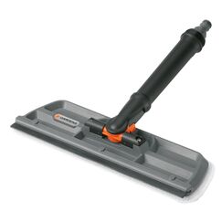 Gardena Fensterwascher mit Abzieher: Wasserführender Fensterreiniger mit Abzieher für das Cleansystem, mit waschbarem Microfaser-Vlies (5564-20)