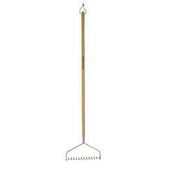 Kent & Stowe Langstiel Gartenrechen – Garten-Harke aus Edelstahl, ideal für alle Böden, Gärtner-Rechen mit Stiel aus Eschenholz, Länge: 158 cm