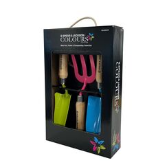 Spear & Jackson COLOURS3PS Colours Pflanzkelle, Pflanzgabel und Umpflanzkelle
