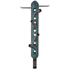 Gardena combisystem-Geräteleiste Flex: Ordnungssystem für Haus- und Gartengeräte, inkl. Einzelsteckern, aus recyceltem Material, erweiterbar, individuell bestückbar (3505-20)