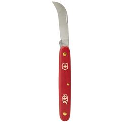 FELCO 3.90 60 Okulier- und Schneidmesser (Länge 100 mm, Klinge 57 mm, Schneidmesser für Pfropfungen, Klinge stark gebogen, Gartenmesser aus Edelstahl)