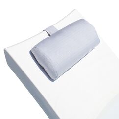 Kopfstützenkissen für Terrasse, Chaiselongue, Poolliege auf der Leiste mit rutschfestem beschwertem Schwanz und Handytasche, schnell trocknend, für alle Wetter-Poolmöbel und -liegen (Mountain Mist)