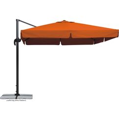 Schneider Sonnenschirm Rhodos, terracotta, 300 x 300 cm quadratisch, 782-05, Gestell Alu/Stahl, Bespannung Polyester, 24 kg
