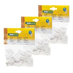 Windhager 10701 Laufhaken, Zubehör für Seilspannmarkise/Sonnensegel, Stück:90 Stück