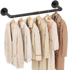 Bamworld Hängende Pflanzgefäße für Zimmerpflanzen, Pflanzenhalter für Fenster, Decke, schwebend, Schwarze Metallstange für Zuhause, Garten, Wanddekoration für Wohnzimmer, Küche, Schlafzimmer