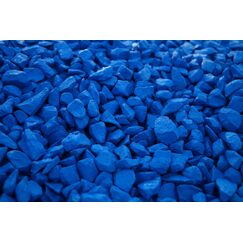 RockinColour Dekosteine für den Garten, Azurblau Steine 20mm 14-15 kg