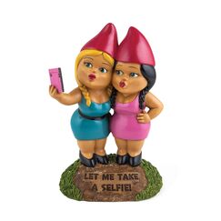 BigMouth Selfie Sisters Gartenzwerg