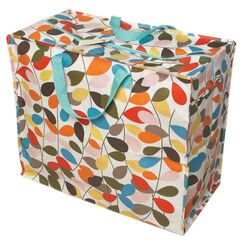 Riesentragetasche mit Blumenmuster – verschiedene Designs, plastik, Rot, Jumbo