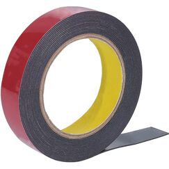 CANOPUS Profi Doppelseitiges Klebeband Extra Stark 4218P Wasserfest (20mm x 3m) Wasserfest Klebeband für den Auto, Kfz, Innen und Außenbereich, Nummernschildhalterung für KFZ, Double Sided Tape