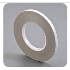 Doppelseitiges Klebeband 50 M - Breite 6 mm -handreißbar - transparent - perfekt zum basteln - stark haftend — optimal für Papier, Stoffe, Aluminium, Metall, Holz Glas, Keramik -Top Anfangshaftung