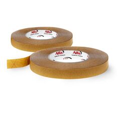 Alfa 2x Montageband Profi-Qualität 20 mm x 50 m doppelseitig klebend für Dampfbremse, Dampfsperre, Unterspannbahn schnelle und sichere Montage