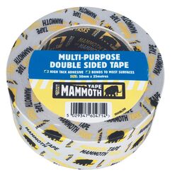 Everbuild 2double50 50 mm x 25 m Mehrzweck-Doppelseitiges Klebeband