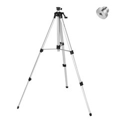 Firecore Stativ, Verstellbares Laserstativ aus Aluminiumlegierung, 1.5m Stativ Laser mit Wasserwaage, 5/8"-11 Au&szlig;engewinde und 1/4"-20 Gewindeadapter, ink. Tragetasche - FT1500D