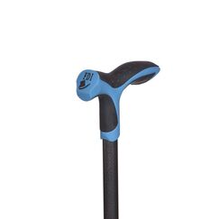 Antar Soft Step blau Aluminium FDI Soft Step Gehstock, blau, 360 g