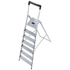 Hailo Sicherheits-Haushaltsleiter L40 Alu, grau, 5_8947-001
