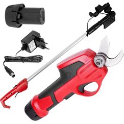STREND PRO Akku Elektrische Astschere Teleskop | f&uuml;r einfach Garten und Baum Beschneiden | max. 22mm, 170cm Lang teleskopstiel Getriebe gartenschere | 1 x 7.2V Akku enthalten | Akkuschere, Baumschere