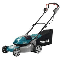 Makita DLM460Z Akku-Rasenm&auml;her 2x18 V (ohne Akku, ohne Ladeger&auml;t)