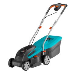 Gardena Akku-Rasenm&auml;her PowerMax 32/36V P4A Ready-to-Use Set: Rasenm&auml;her bis 200 m&sup2;, 32 cm Schnittbreite, 30 l Fassungsvolumen, Schnitth&ouml;he 20-60 mm, inkl. 2 x 18V P4A Akku (14621-20)