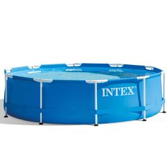 Intex 28202GN Metal Frame Pool - Aufstellpool - &Oslash; 305 x 76 cm,Blau