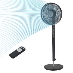 PELONIS Ventilator 16 Zoll, Standventilator mit Fernbedienung H&ouml;henverstellbar, Ventilator Leise Schlafzimmer mit 9 Geschwindigkeitsstufen und 8 Stunden Timer